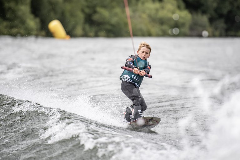 Arlo Williams at the 2022 Malibu Boats UK Wakeboard And Wakesurf Nationals - Photo Mantis Pro Media
